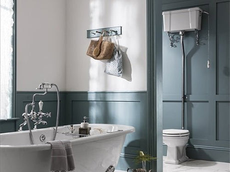 High Level Toilets - TAP 'N' SHOWER