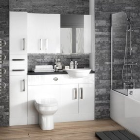 Hudson Reed Fitted Bathroom Furniture - TAP 'N' SHOWER