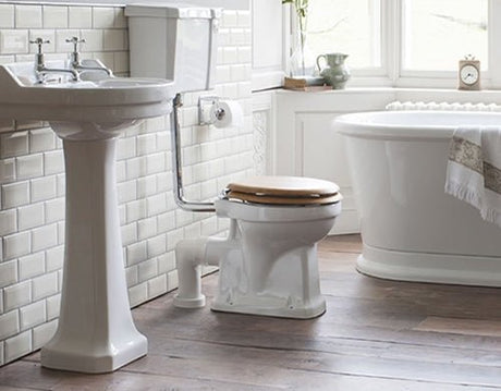 Low Level Toilets - TAP 'N' SHOWER