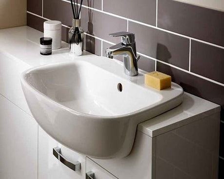 Semi Recessed Basins - TAP 'N' SHOWER