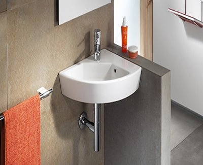 Corner Installation Basins - TAP 'N' SHOWER