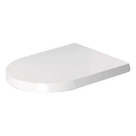 Duravit ME by Stark Standard Toilet Seat - White Satin Matt - 0020012600 - TAP 'N' SHOWER