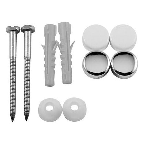 Duravit Duravit D - Code WC Fixation Kit - Chrome - 0067011000 - TAP 'N' SHOWER
