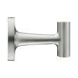 Duravit Starck T Wall Mounted Towel Hook 60 x 99 x 60mm - Brushed Stainless Steel - 0099297000 - TAP 'N' SHOWER