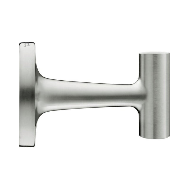 Duravit Starck T Wall Mounted Towel Hook 60 x 99 x 60mm - Brushed Stainless Steel - 0099297000 - TAP 'N' SHOWER