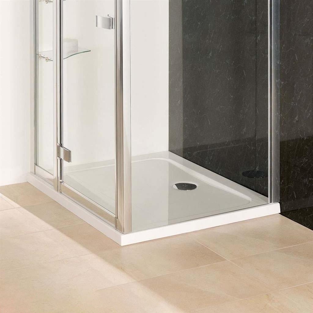 Eastbrook Volente Rectangular Shower Tray 1400mm x 800mm - White - 158.635 - TAP 'N' SHOWER