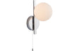 Prystine Slim Wall Light - Chrome - PRIS106306 - TAP 'N' SHOWER