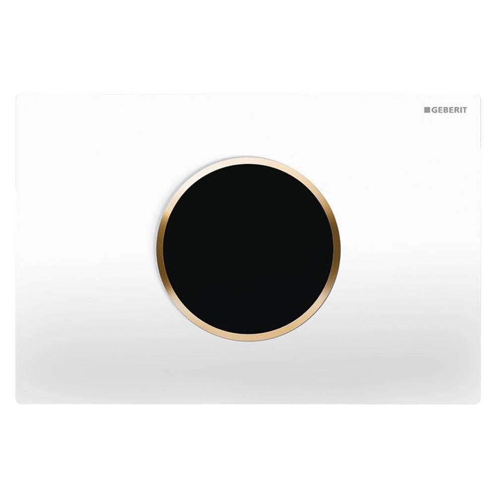 Geberit Touchless Automatic Flush - Sigma10 - Mains Powered - White an