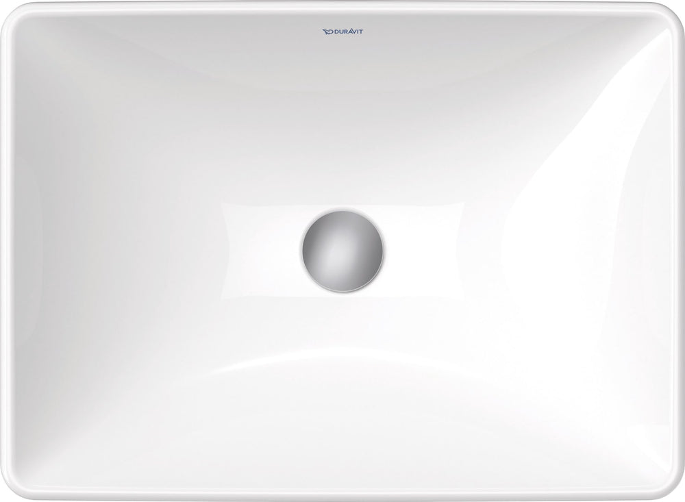 Duravit D - Neo 1 Tap Hole Ceramic Vanity Washbasin 600mm Wide - White High Gloss - 0358600079 - TAP 'N' SHOWER
