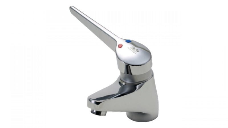 Rada Thermotap - 3S Copper Thermostatic Chrome Mixing Tap with Long Lever - 1.1555.061 - TAP 'N' SHOWER