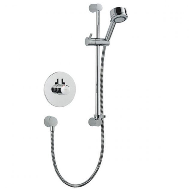 Mira Miniduo Concealed Mixer Shower - Chrome - 1.1663.008 - TAP 'N' SHOWER