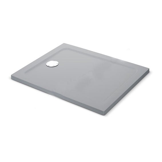 Mira Flight Safe Flat Top Rectangular Shower Tray 1200x800mm Titanium - 1.1697.005.ASS21 - TAP 'N' SHOWER