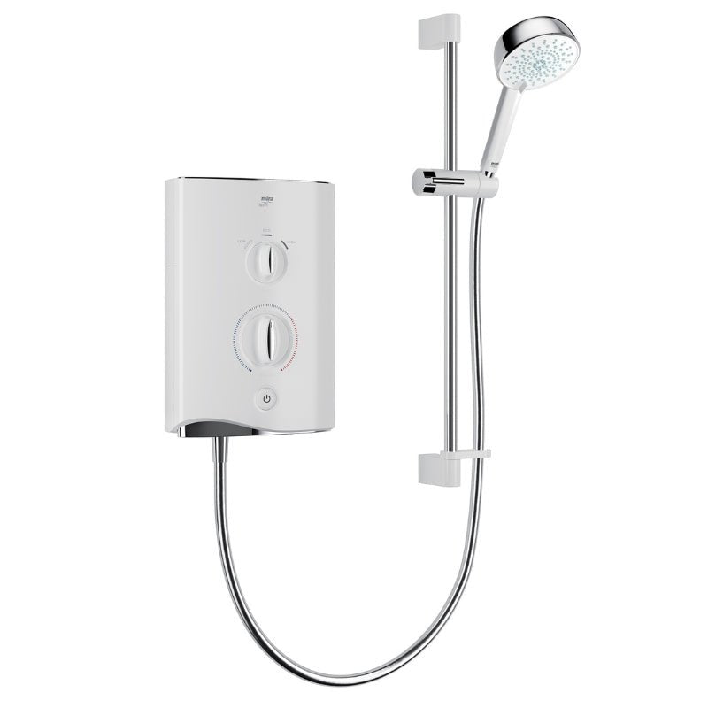 Mira Sport Multi - Fit (9.8 kW) Electric Shower - White/Chrome - 1.1746.834 - TAP 'N' SHOWER