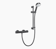 Mira Relate Exposed Mixer Shower - Matt Black - 1.1836.466 - TAP 'N' SHOWER