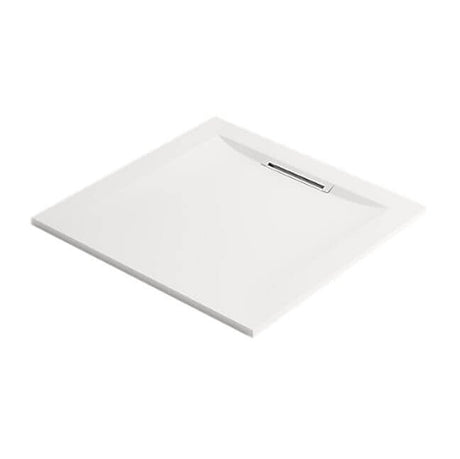 Mira Flight Level Anti Slip Square Shower Tray Waste - 900mm X 900mm - White - 1.1898.088.AS - TAP 'N' SHOWER