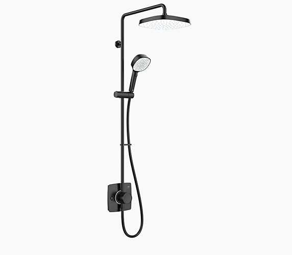 Mira Opero Dual Mixer Shower - Matt Black - 1.1944.004 - TAP 'N' SHOWER