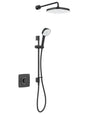 Mira Evoco Dual With illuminating Shower - Matt Black - 1.1967.003 - TAP 'N' SHOWER