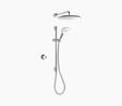 Mira Mode Maxim Rear Fed Pumped Digital Shower - Chrome - 1.1980.014 - TAP 'N' SHOWER