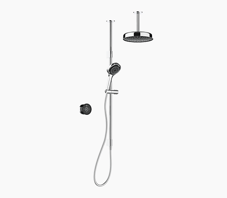 Mira Platinum Dual Ceiling Fed Low Pressure - Chrome - 1.1981.011 - TAP 'N' SHOWER