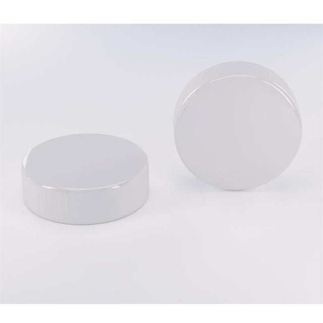 Eastbrook Round Vent Caps Pair - White - 101.0001 - TAP 'N' SHOWER