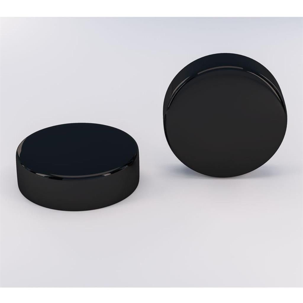 Eastbrook Round Vent Caps Pair - Black - 101.0005 - TAP 'N' SHOWER