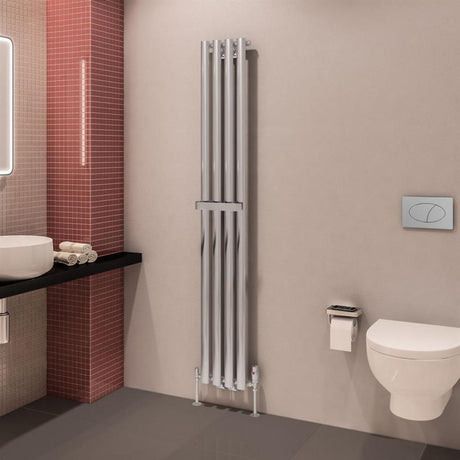 Eastbrook Tunstall Vertical Towel Hanger 280mm - Chrome - 101.0031 - TAP 'N' SHOWER