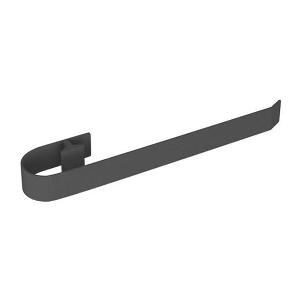 Eastbrook Tunstall Vertical Towel Hanger 420mm - Matt Anthracite - 101.0033 - TAP 'N' SHOWER