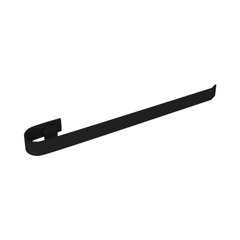 Eastbrook Tunstall Horizontal Towel Hanger 589mm - Matt Black - 101.0046 - TAP 'N' SHOWER