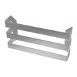 Eastbrook Rosano Triple Flat Style Towel Hanger 375mm - Brushed Stainless Steel - 101.0049 - TAP 'N' SHOWER