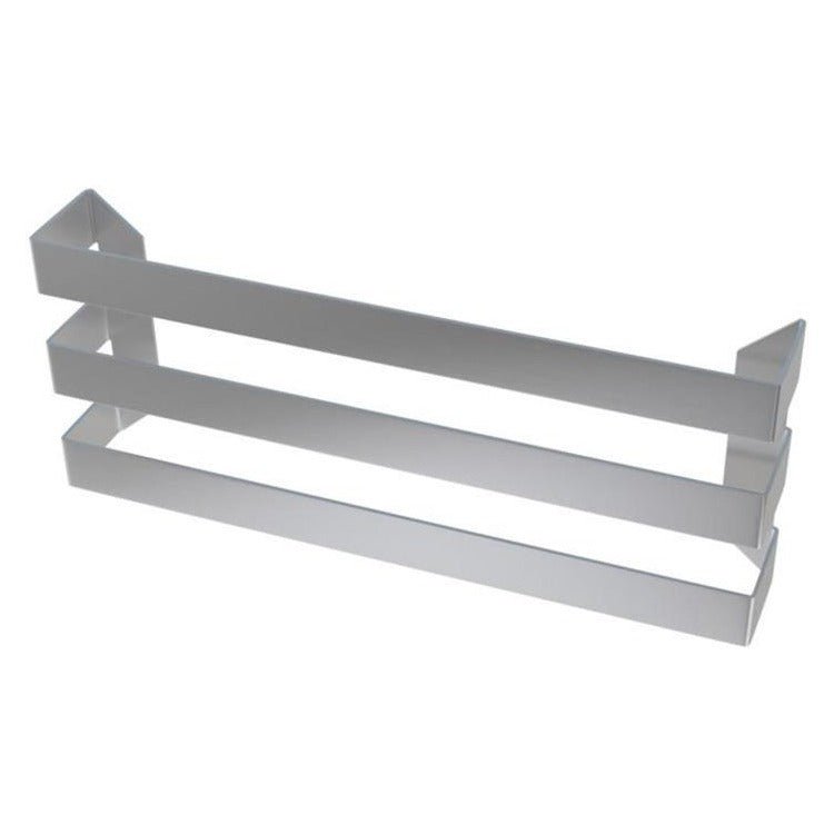 Eastbrook Rosano Triple Flat Style Towel Hanger 470mm - Brushed Stainless Steel - 101.0050 - TAP 'N' SHOWER