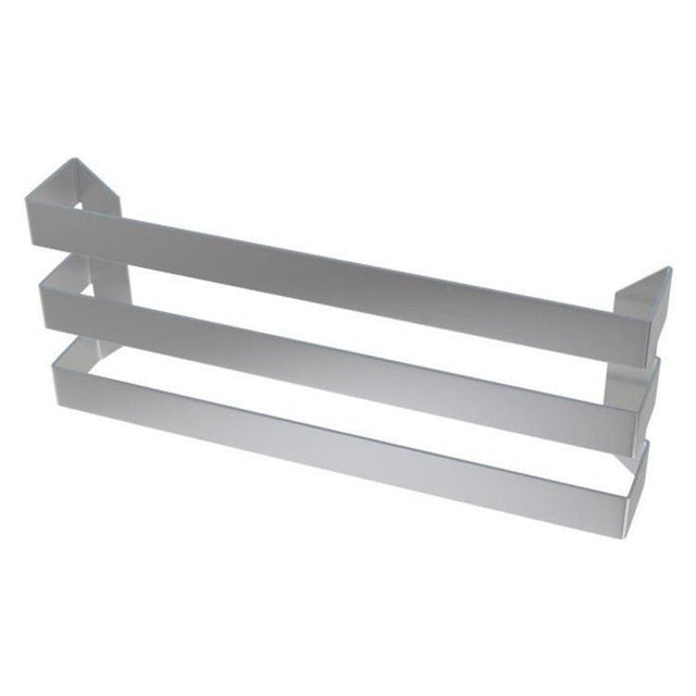 Eastbrook Rosano Triple Flat Style Towel Hanger 470mm - Brushed Stainless Steel - 101.0050 - TAP 'N' SHOWER