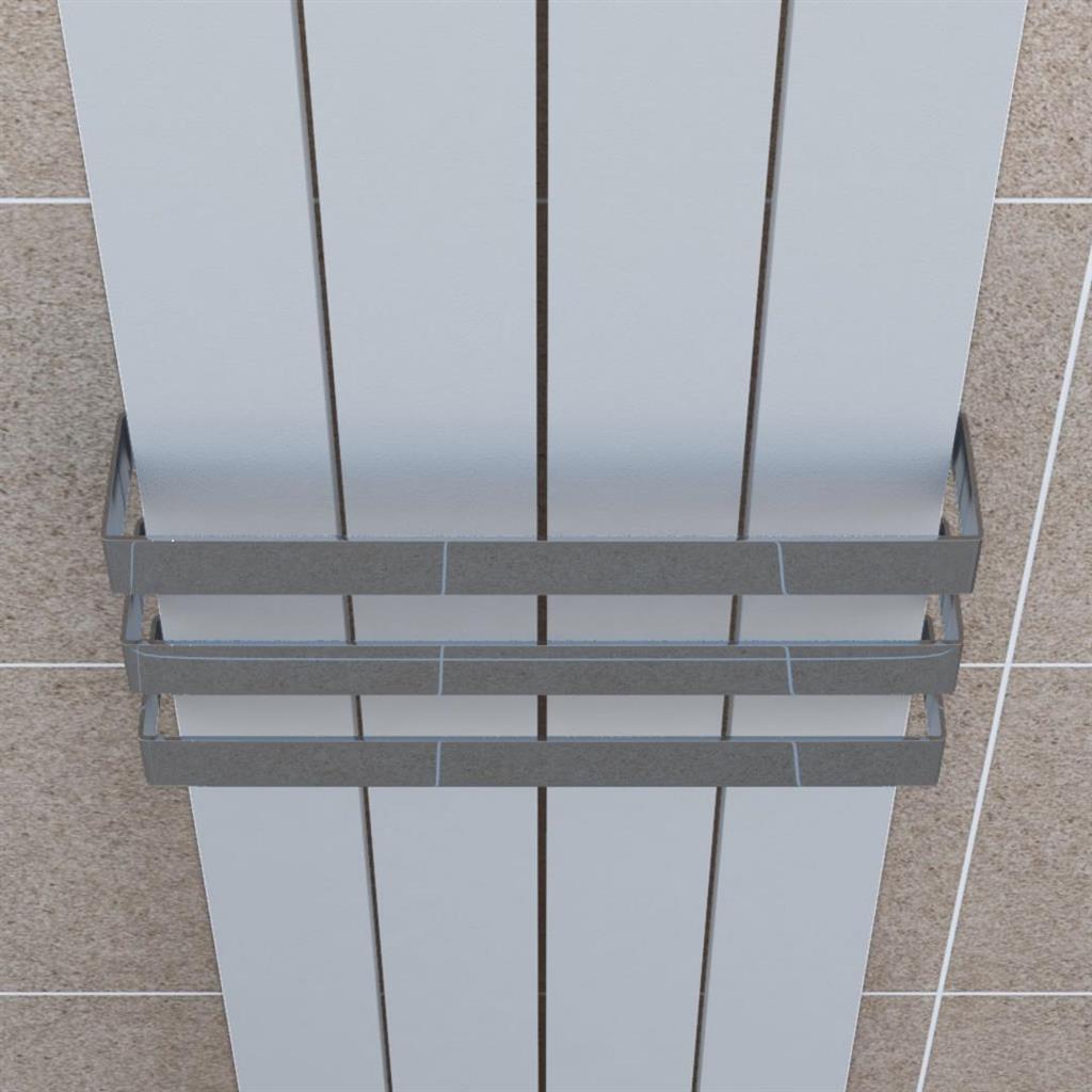 Eastbrook Rosano Triple Flat Style Towel Hanger 280mm - Polished Stainless Steel - 101.0054 - TAP 'N' SHOWER