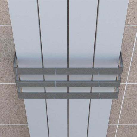 Eastbrook Rosano Triple Flat Style Towel Hanger 280mm - Polished Stainless Steel - 101.0054 - TAP 'N' SHOWER