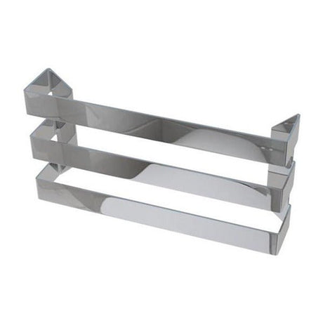 Eastbrook Rosano Triple Flat Style Towel Hanger 375mm - Polished Stainless Steel - 101.0055 - TAP 'N' SHOWER