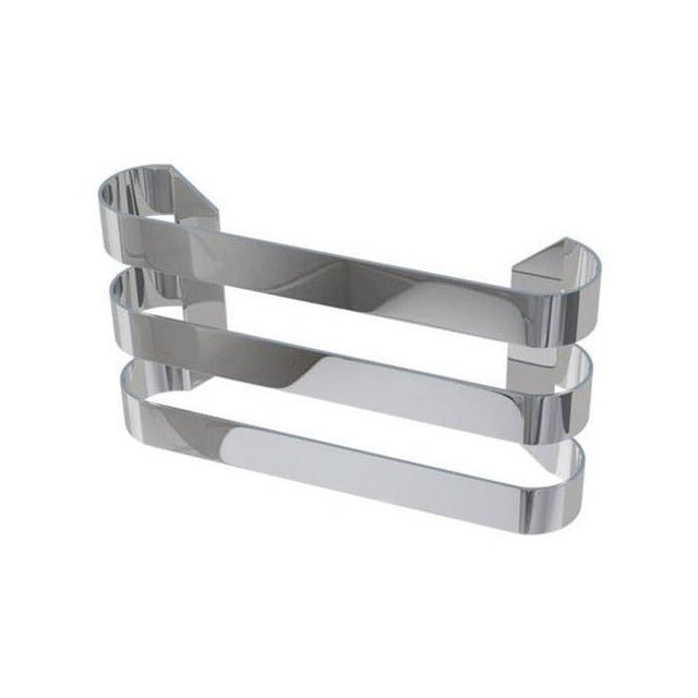 Eastbrook Rosano Triple Curved Style Towel Hanger 280mm - Polished Stainless Steel - 101.0057 - TAP 'N' SHOWER