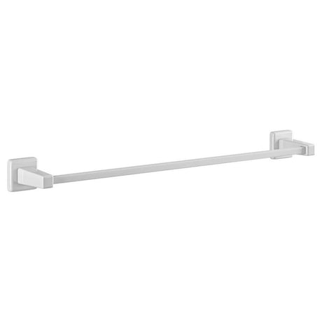 Eastbrook Square Magnetic Towel Hanger 600mm - Gloss White - 101.0073 - TAP 'N' SHOWER