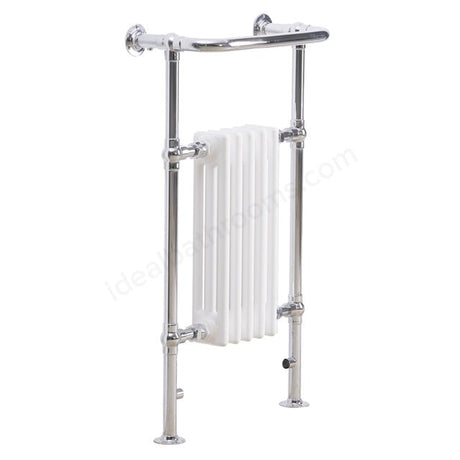 Oakham Taurus Towel Rail Central Radiator 965mm X 540mm Chrome - TAP 'N' SHOWER