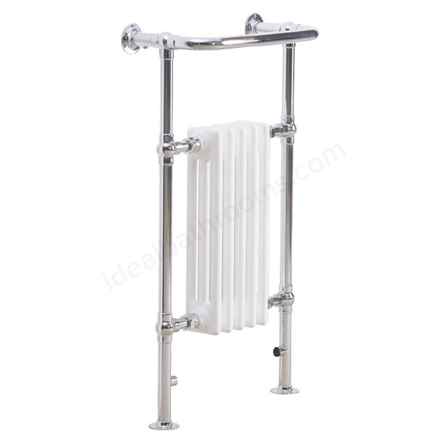 Oakham Taurus Towel Rail Central Radiator 965mm X 540mm Chrome - TAP 'N' SHOWER