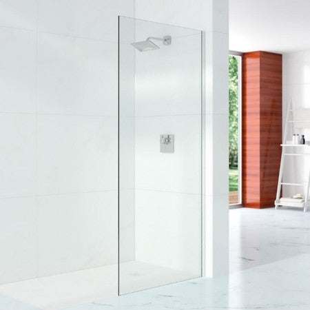Merlyn 10 Series 1000mm Shower Wall with Wall Profile Only 1000mm - S10SW1000 - TAP 'N' SHOWER