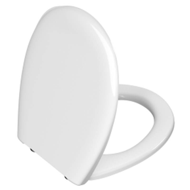 Vitra Layton White Toilet Seat and Cover - 115 - 003 - 001 - TAP 'N' SHOWER