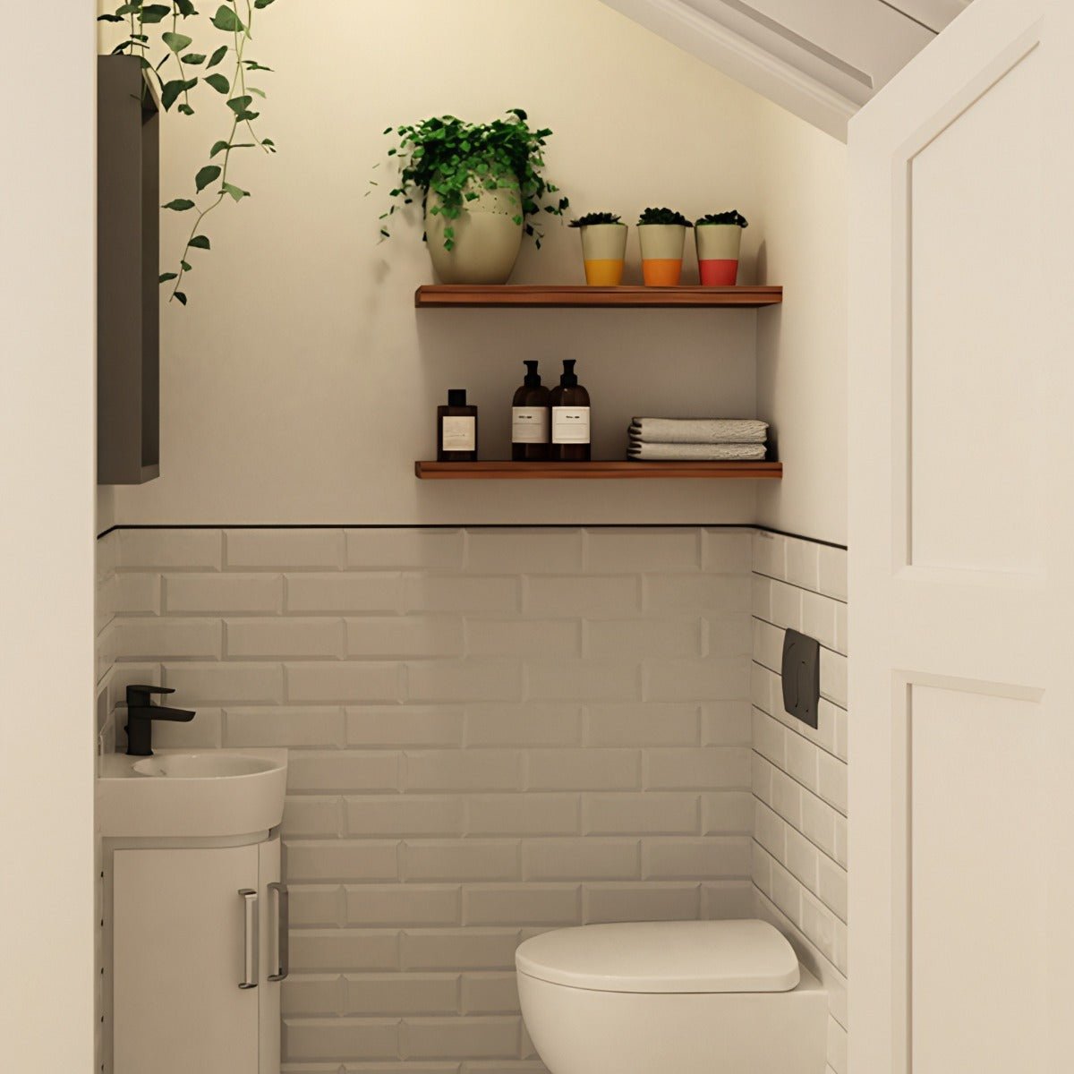 Geberit Alpha01 Round Dual Flush Plate - Matt Black - 115.035.14.1 - TAP 'N' SHOWER