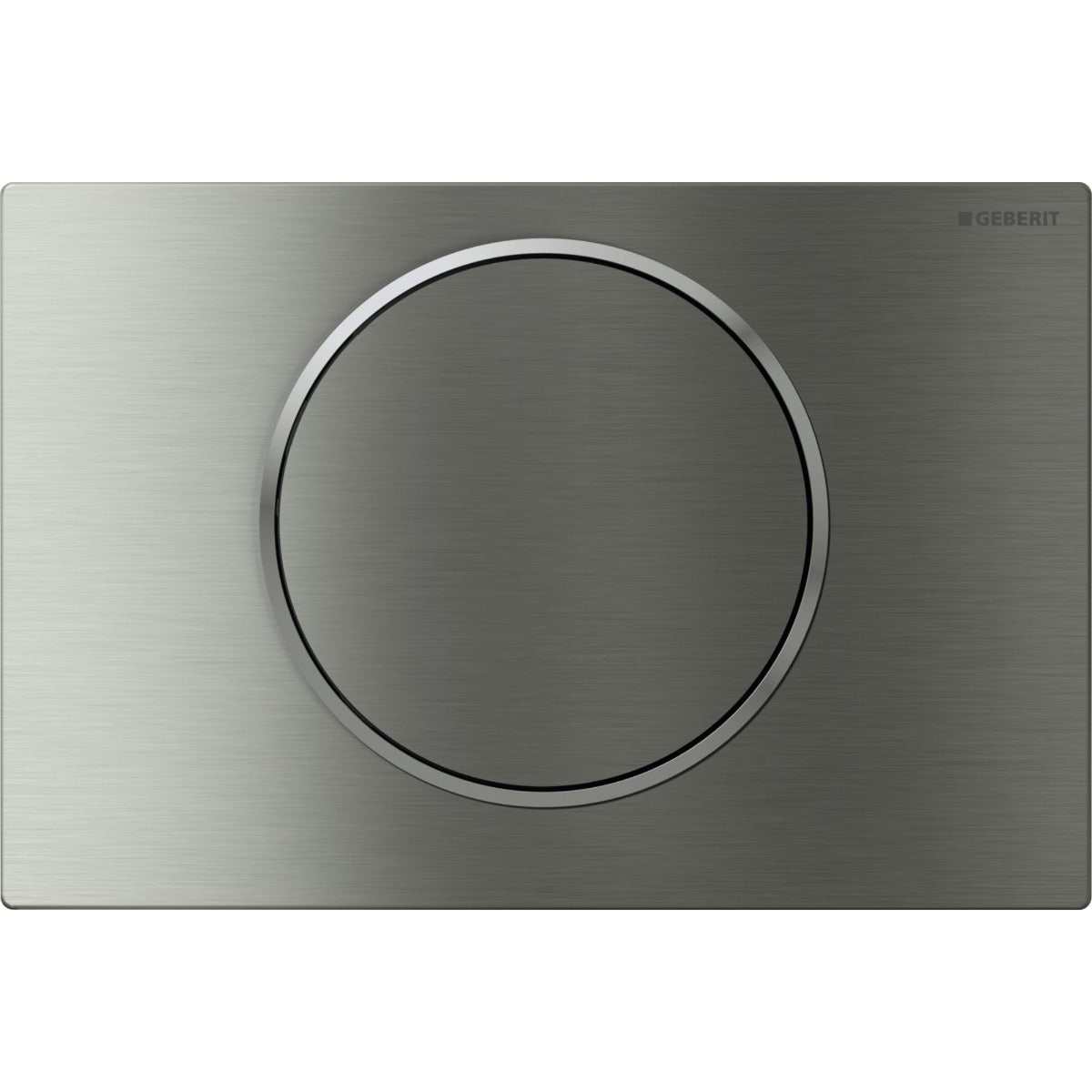 Geberit Sigma10 Modern Rectangular  Single Flush Plate - Steel - 115.758.SN.5