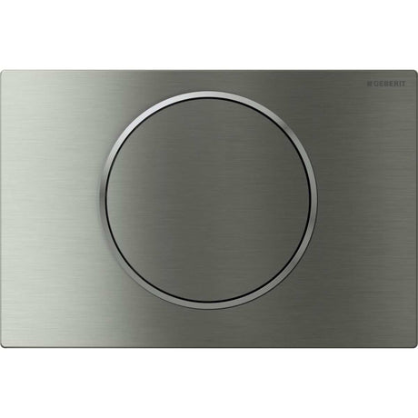 Geberit Sigma10 Modern Rectangular  Single Flush Plate - Steel - 115.758.SN.5