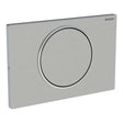 Geberit Sigma10 Modern Anti-Vandal Rectangular Single Flush Plate - Stainless Steel Brushed - 115.787.SN.5