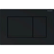 Geberit Sigma30 Modern Dual Flush Plate - Black - 115.883.DW.1