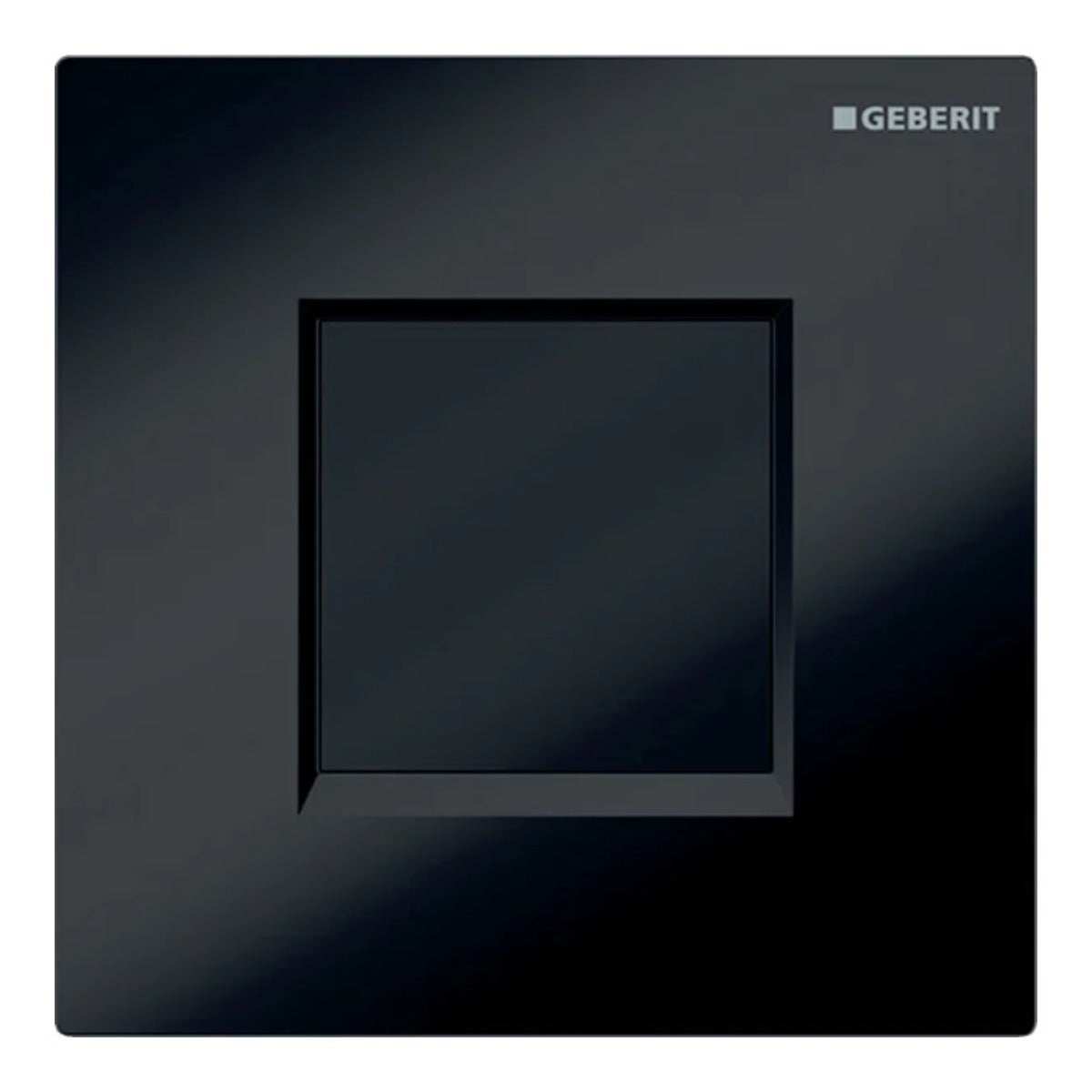 Geberit Sigma30 Modern Urinal Flush Battery - Black/Chrome - 116.037.KM.1