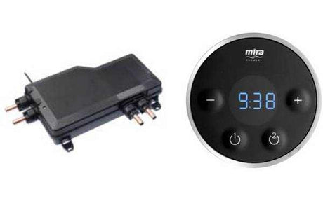 Mira Platinum Dual Valve & Controller Only - Pumped - 1.1796.006