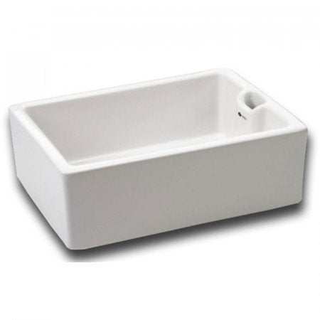 CARRON PHOENIX BELFAST 110 1 bowl white ceramic kitchen sink with durable construction and modern design