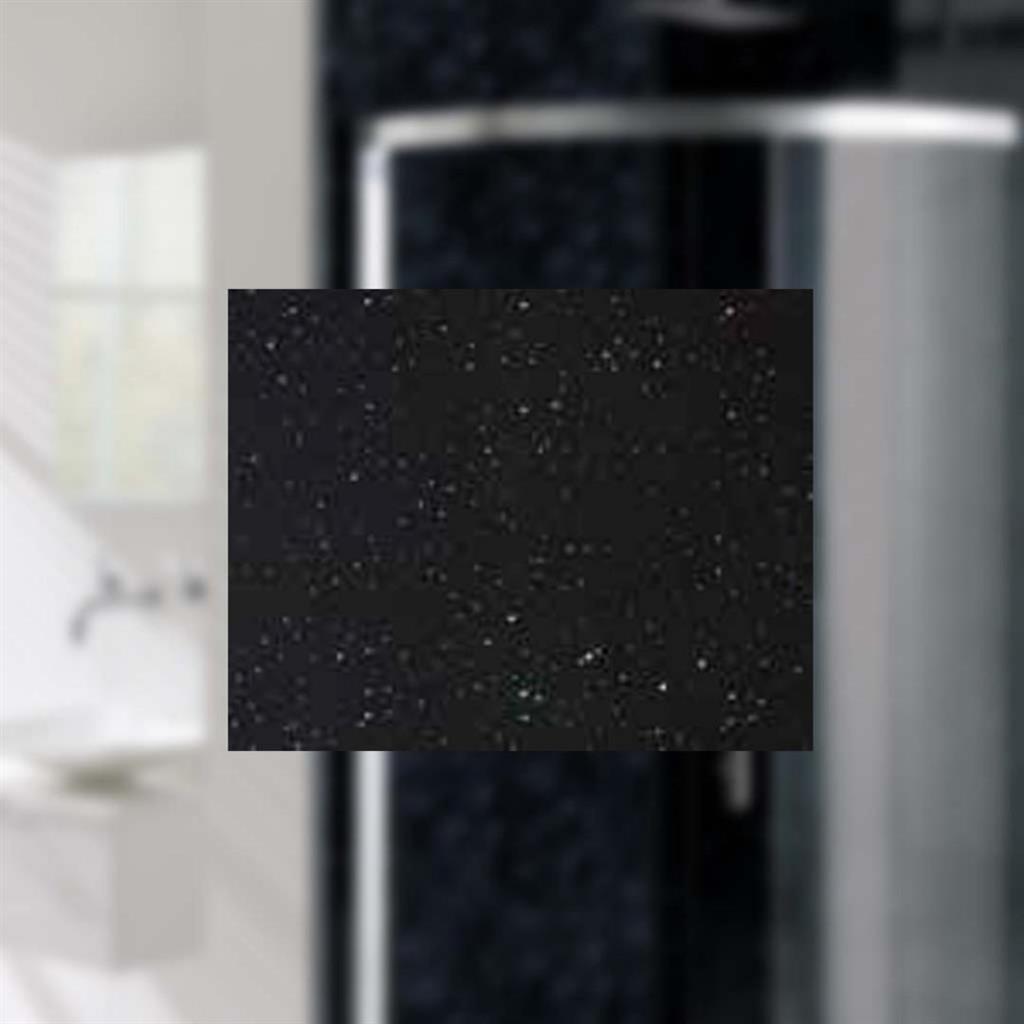 Eastbrook PVC Wide Shower Panel 1000mm x 2400mm - Black Sparkle - 13.523 - TAP 'N' SHOWER