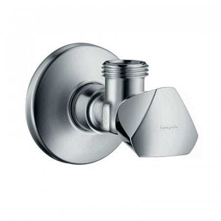 Hansgrohe Angle Valve E ½ inch chrome finish for bathroom and kitchen plumbing